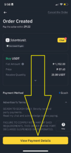 3.h view payment details