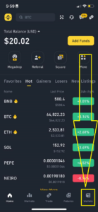 4. a binance wallet