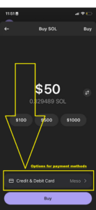 d. choose payment methods